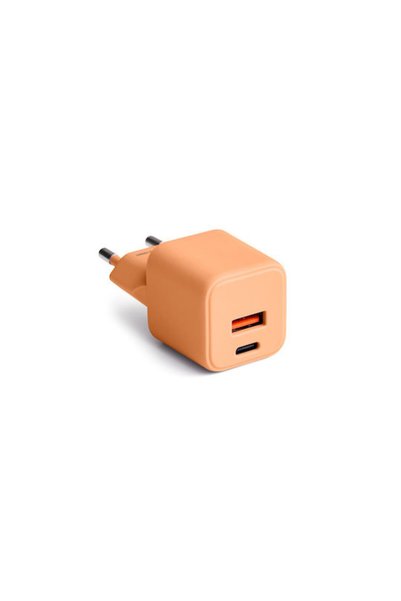 Colorum Φορτιστής με ενσωματωμένο καλώδιο 30W Power Delivery Πορτοκαλί (GSM17...