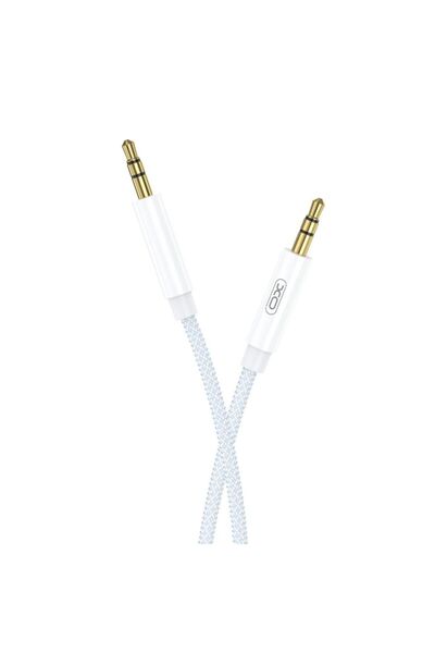 Xo NBR211C Λευκό - Καλώδιο προσαρμογέα 3.5mm σε 3.5mm 1 μέτρο