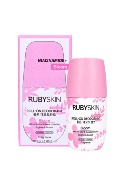 RUBYSKIN مزيل عرق رول اون بالنياسيناميد بلوم من روبي سكن - 50 مل