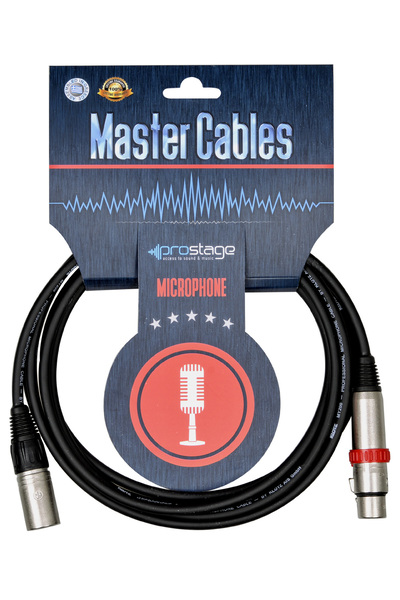 Prostage MBS-05 - Επαγγελματικό καλώδιο XLR θηλυκό σε XLR αρσενικό με διακόπτ...