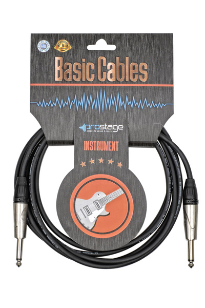Prostage BTM-01 - Επαγγελματικό καλώδιο Jack 1/4 TS - Jack 1/4 TS 1 μέτρο σε ...