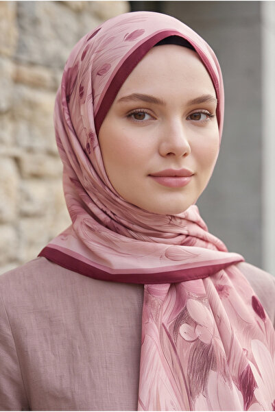 GUİSDA Bahar Esintisi: Mürdüm & Pembe Soft Şal
