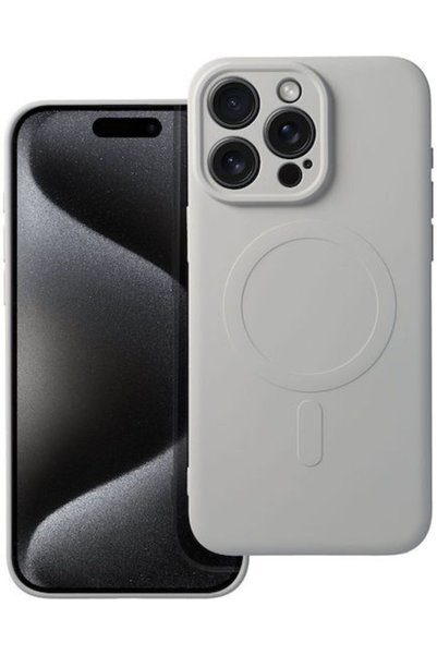 OEM Mag Cover Πίσω Κάλυμμα Σιλικόνης Γκρι (Galaxy S26+)