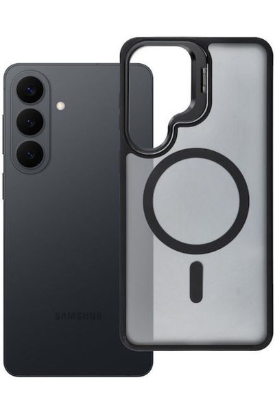 Forcell F-protect Πίσω Κάλυμμα Σιλικόνης / Πλαστικό Μαύρο (Galaxy S26+)