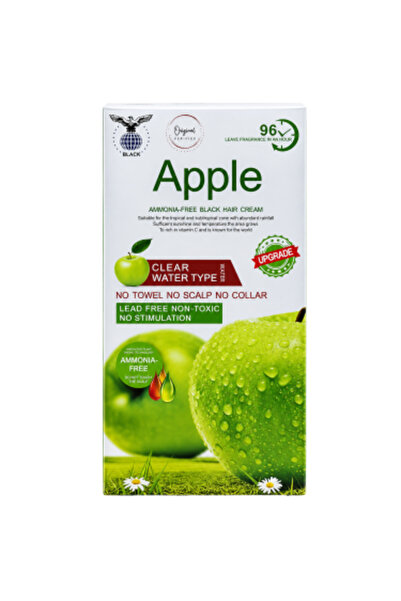 BLACK Black apple ammonia free hair color cream - black - 2 x 500 ml