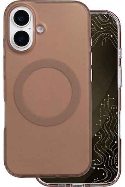 SHIELD Tecto Mistiq Mag Case Iphone 16 6 1 " Καφέ