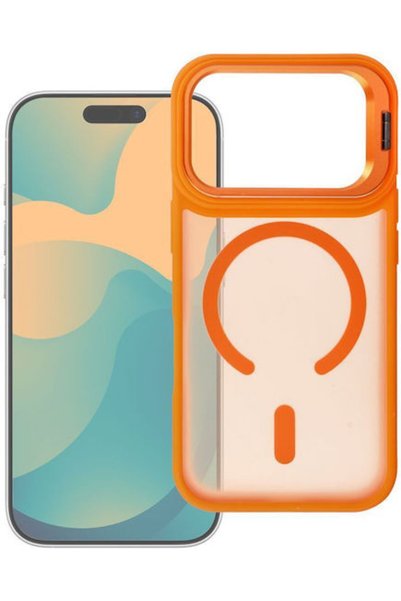 Forcell F-protect Πίσω Θήκη Σιλικόνης Πλαστικού Πορτοκαλί για iPhone 18 / 17 Pro