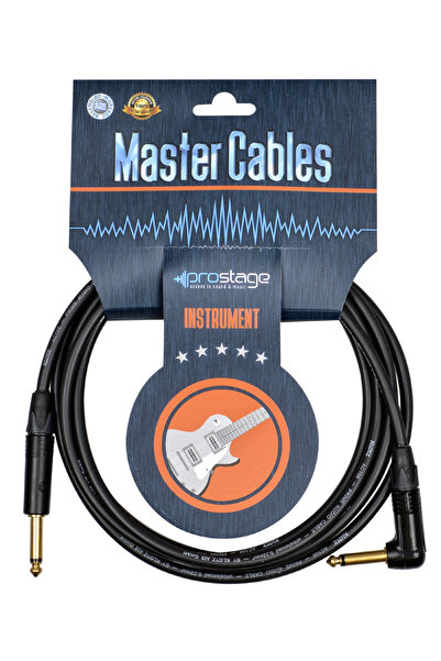 Prostage TMG-B05 - Επαγγελματικό καλώδιο Jack 1/4 TS - Jack 1/4 TS γωνιακό, 5...