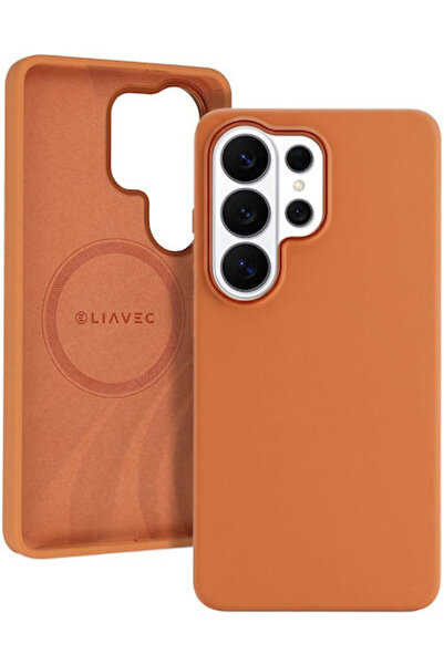 OEM Πορτοκαλί Σιλικονούχα Πίσω Θήκη (Galaxy S26 Ultra)
