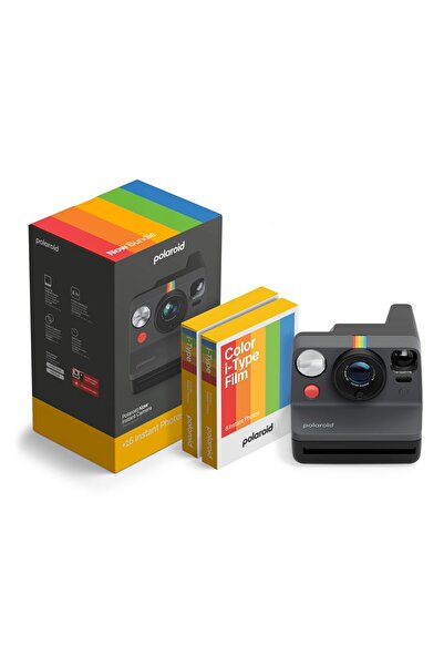 - Şimdi Gen 3 - Şipşak kamera - Paket Kamera + Renkli Film (16 Fotoğraf) Siyah (6560)