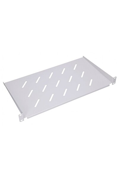 Extralink Tava fixa rack ( raft ) 350mm 1U, 19" Gri