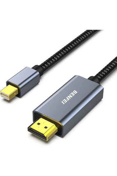 BENFEI GSM276167 Καλώδιο mini DisplayPort Αρσενικό - HDMI Αρσενικό 0.9μ Γκρι