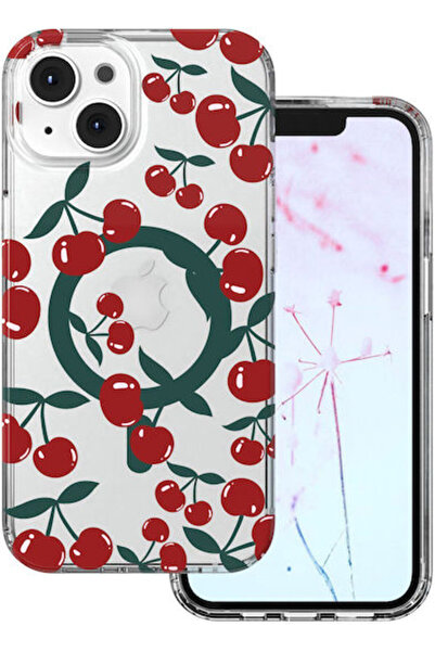 Cherry Διαφανής Πίσω Θήκη (iPhone 15)