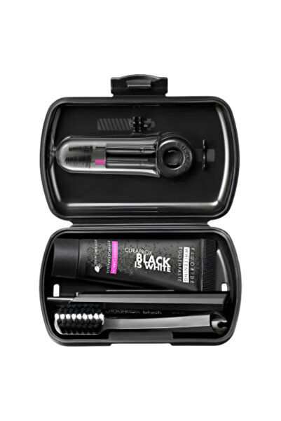 Curaprox Cureaprox Black+White Travel Kit - Teeth Whitening Care Set