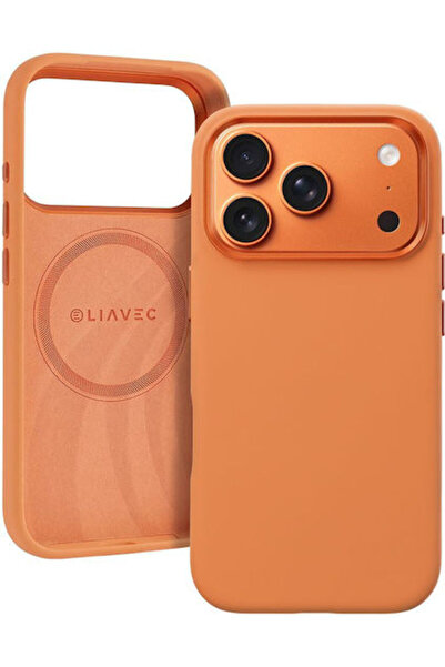 OEM Θήκη Πλάτης Σιλικόνης Πορτοκαλί (iPhone 18 Pro Max / 17 Pro Max)
