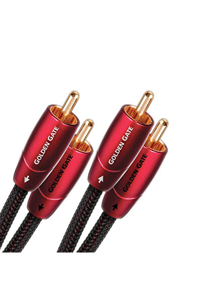 AudioQuest Golden Gate 2x RCA αρσενικό - 2x RCA αρσενικό 0.6μ - Καλώδιο Σύνδε...