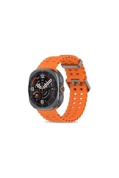 Tech-Protect Πορτοκαλί λουράκι σιλικόνης (Galaxy Watch Ultra / Ultra 2)