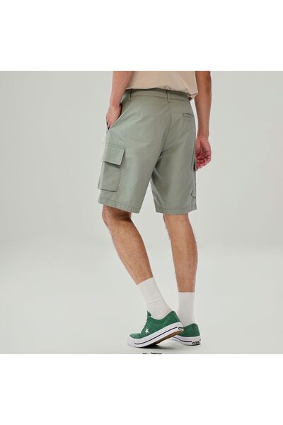 Giordano Men Relaxed Cotton Poplin Bermuda Shorts