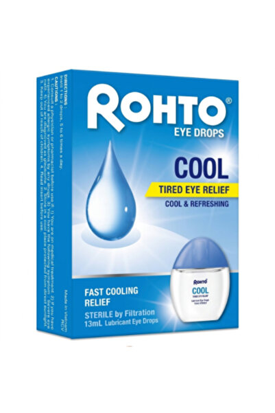 rohto Eye drops cool to relieve dryness and instant refreshment from roheto -...