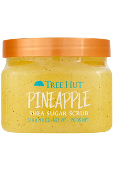 TreeHut Sugar scrub with shea butter pineapple tree hut-510g