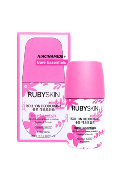 RUBYSKIN مزيل عرق رول اون بالنياسيناميد بير إيشنشالز من روبي سكن - 50 مل