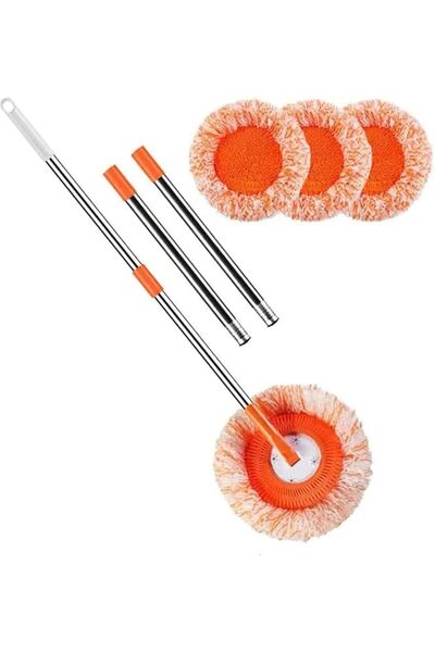 Tazweeq 360° Rotatable Adjustable Cleaning Mop, Microfiber Mop with Long Hand...