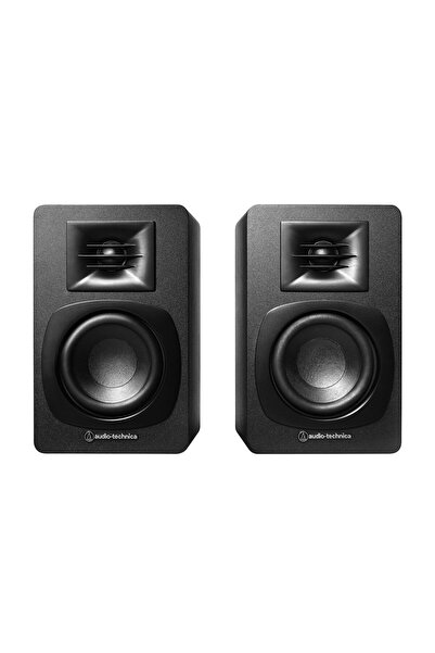 Audio Technica AT-SP3X Μαύρο - Ζεύγος αυτοτροφοδοτούμενων ηχείων Bluetooth