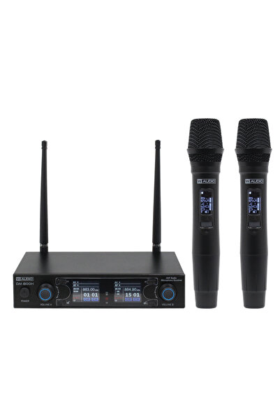 W-Audio MIC-78 - Ασύρματο Σετ Μικροφώνων Χειρός 863.0Mhz-865.0Mhz