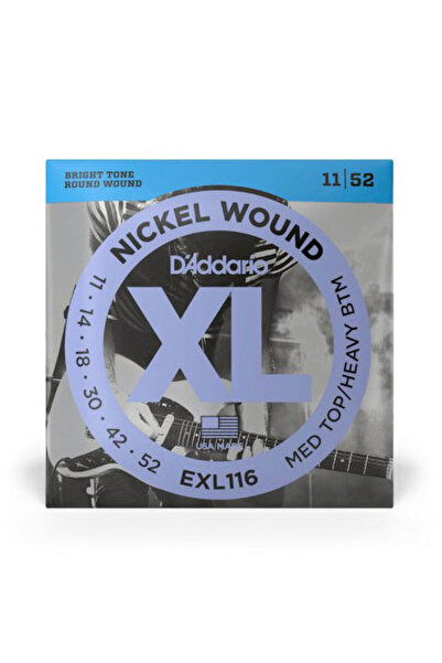 Daddario D'Addario EXL116 - Σετ χορδών ηλεκτρικής κιθάρας 11-52