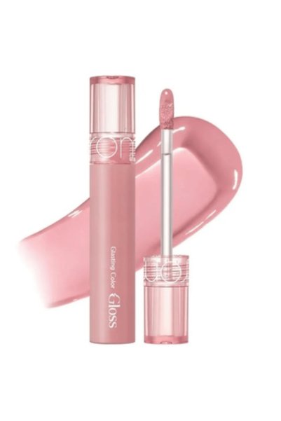 rom&nd ملمع شفاه سائل جلاستينغ كولور قلوس من روماند- 4جرام - 24 CREAM BEBE