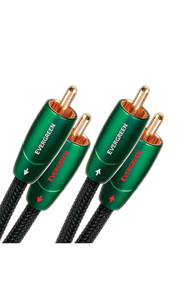 AudioQuest Evergreen 2x RCA αρσενικό - 2x RCA αρσενικό 2μ - Καλώδιο Σύνδεσης ...