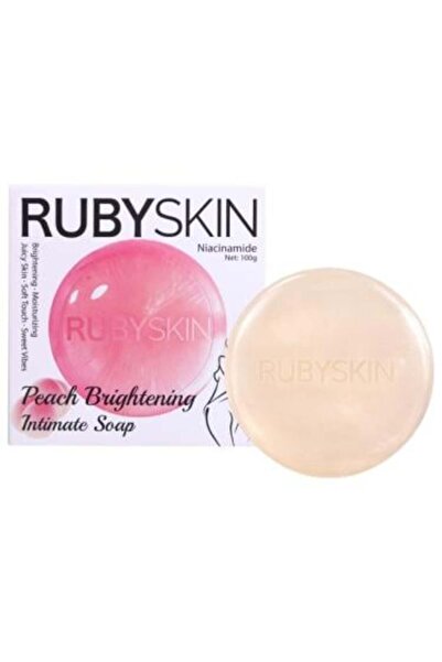 RUBYSKIN Peach and niacinamide soap for lightening sensitive areas from ruby ...