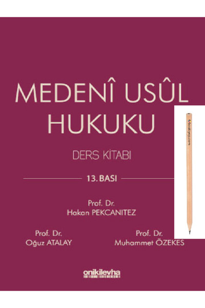 On İki Levha Yayıncılık Medeni Usul Hukuku Ders Kitabı Hakan Pekcanıtez, Oğuz...