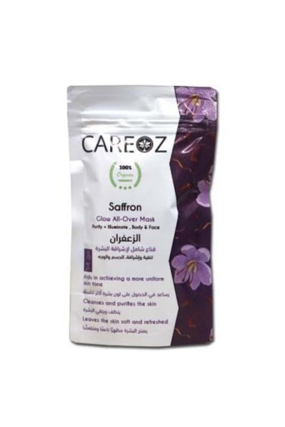 CAREOZ قناع شامل لإشراقة البشرة للجسم والوجه - الزعفران من كير اوز - 54 جرام