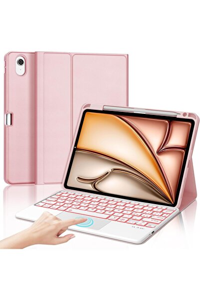 OEM Πληκτρολόγιο με επιφάνεια αφής για iPad Air 11, Αποσπώμενο, Φωτιζόμενο, Ι...