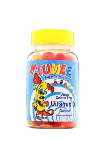 Mr.Tumee مكمل غذائي فيتامين د للأطفال - 60 قطعة