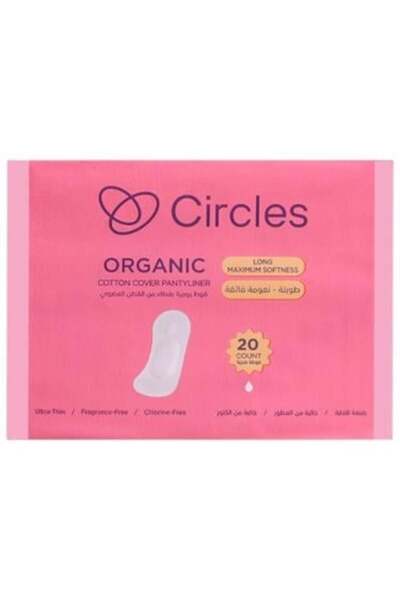 Circles Circles organic cotton long daily pads-20 pads