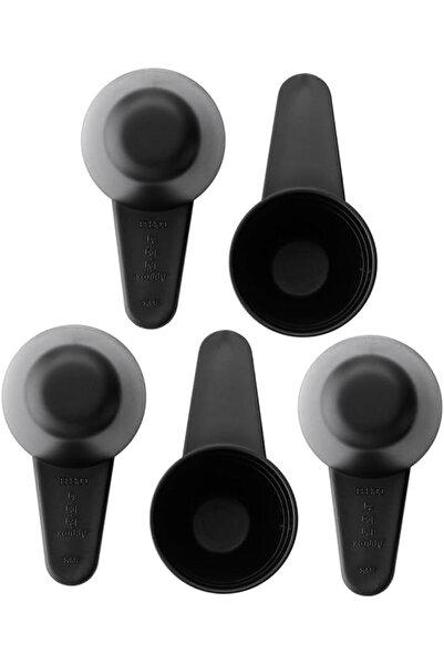 ALMEKAQUZ 5 PCS Coffee Spoons, Measuring Scoop for Grounds, Stirring Stick fo...