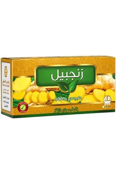 Wadi al-nahil Natural Ginger Tea Drink from Bee Valley - 30 Bags X 2g