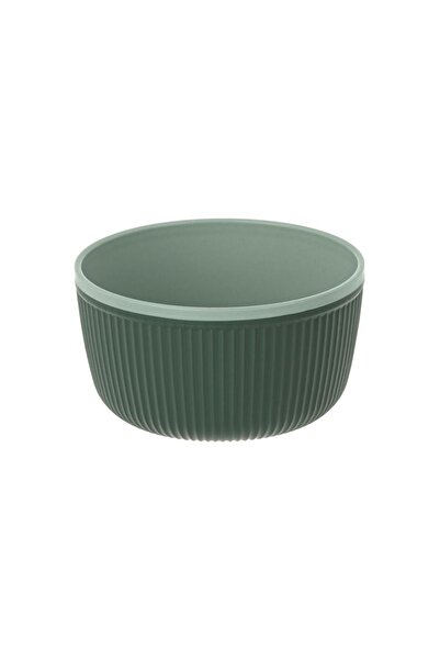 OEM Bol din plastic verde mentă cu dungi 520 ml