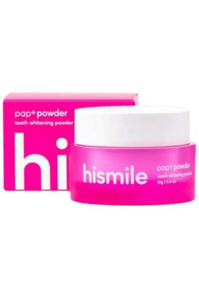 Hismile بودرة تبييض الأسنان PAP+ من هاي سمايل - 12جرام