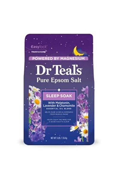 Dr Teals Melatonin Sleep & Relaxation Bath Salts with Essential Oils Pure Eps...