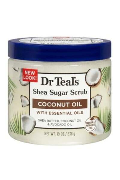 Dr Teals Dr. Tielz Coconut Oil & Sugar Body Scrub - 538g