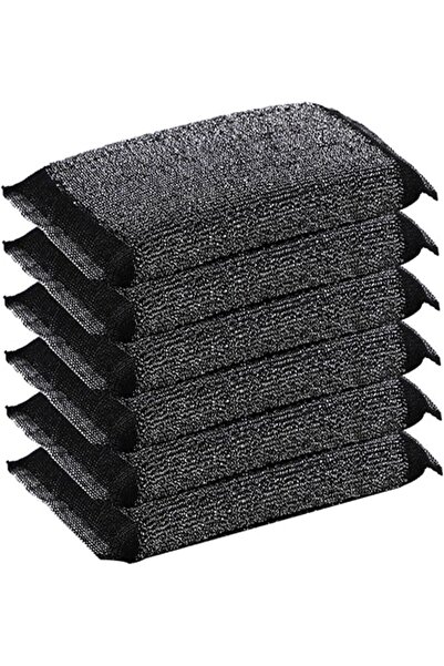 KOWVOWZ 6 PCS Steel Wool Scrub Sponges, Multi Use kitchen cleaning sponges Sp...