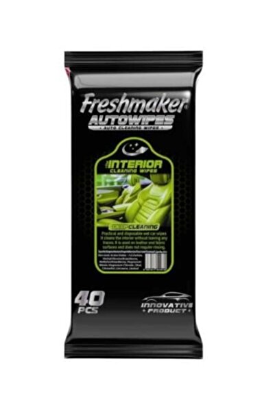 Freshmaker مناديل مبلله لجلد السيارات من فريش ميكر - 40 منديل