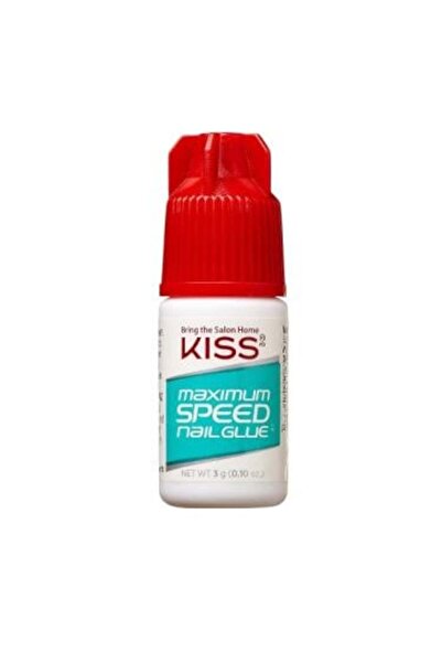 Kiss Kiss Maxi-Max Nail Glue Fast Dry Transparent - 3g