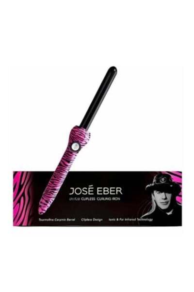 Jose Eber Josie Iber Pink Zebra Hair Curling Iron - 19mm