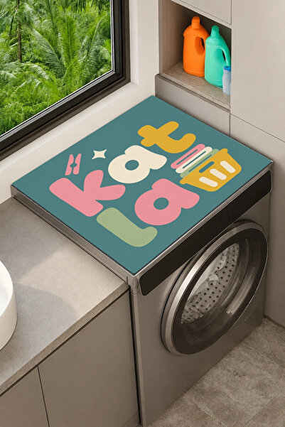 Valerine Life Clothes Dryer Top Organizer Mat Liquid-Proof Cover Tidy Basket