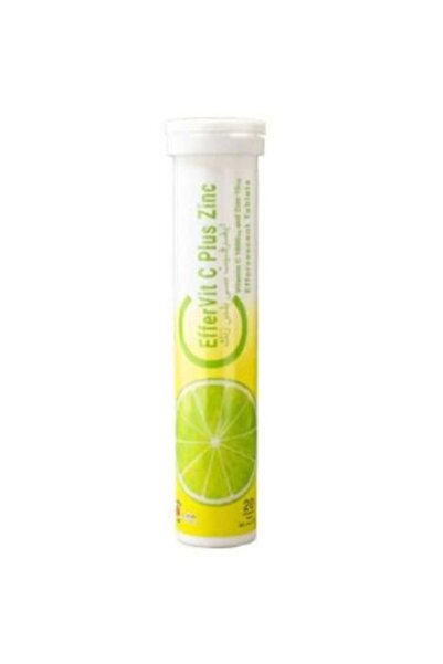 EFFERVIT Everfit Vitamin C Effervescent Tablets with Zinc - 20 Tablets
