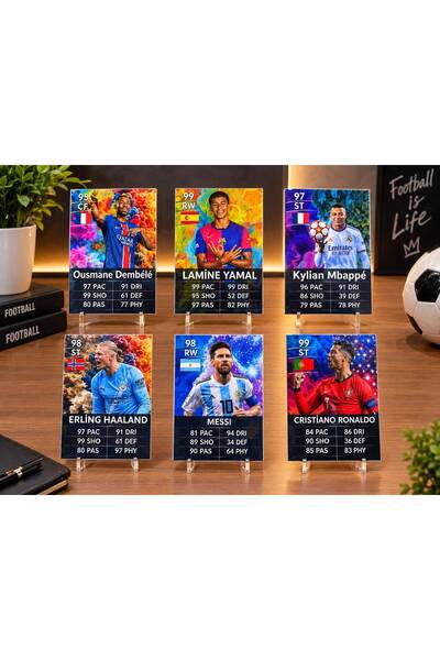 javenadze 15'Lİ FUTBOLCU KARTI DUVAR POSTERİ, KİŞİYE ÖZELLEŞTİRİLEBİLİR